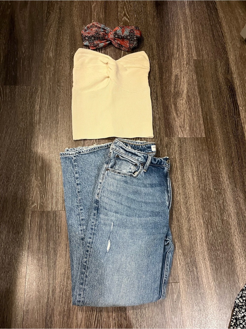 Abercrombie & Fitch Light Blue Straight Leg Jeans
